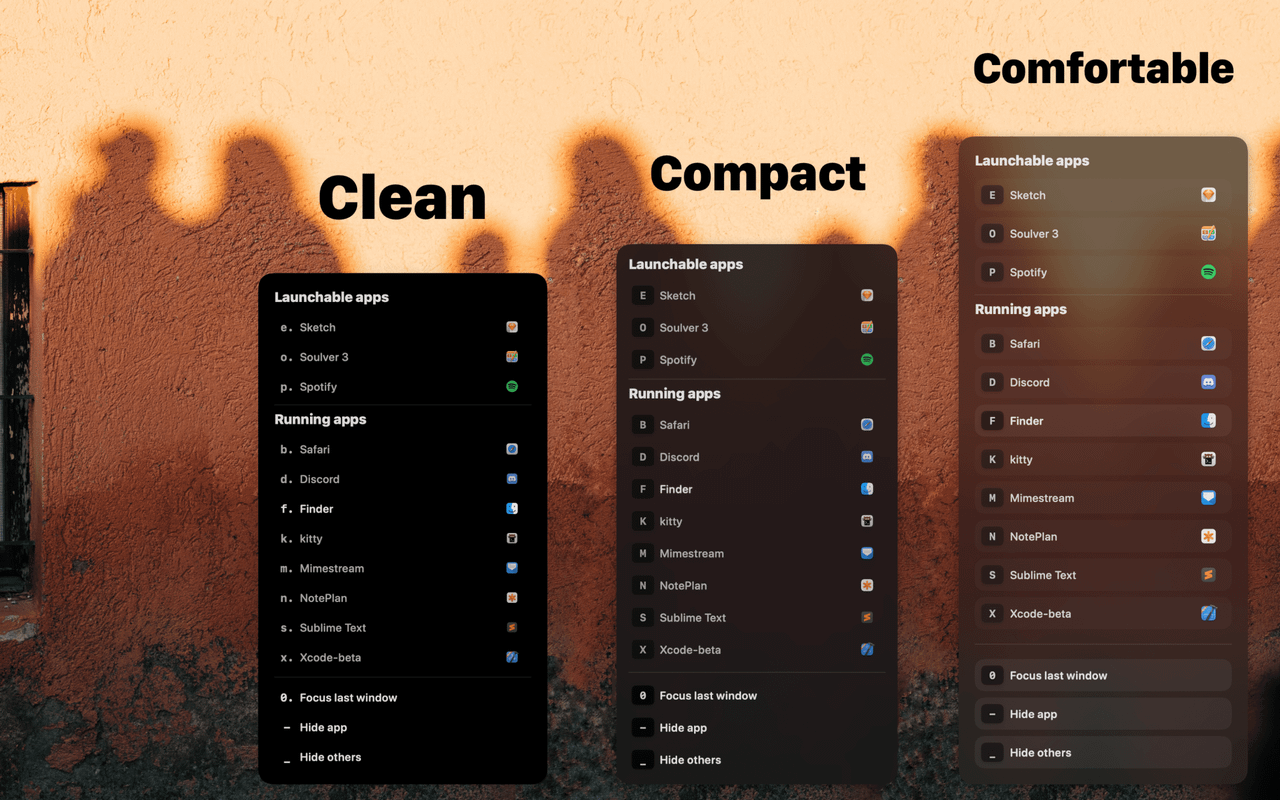 rcmd - Switch apps instantly using the ⌘ Right Command key