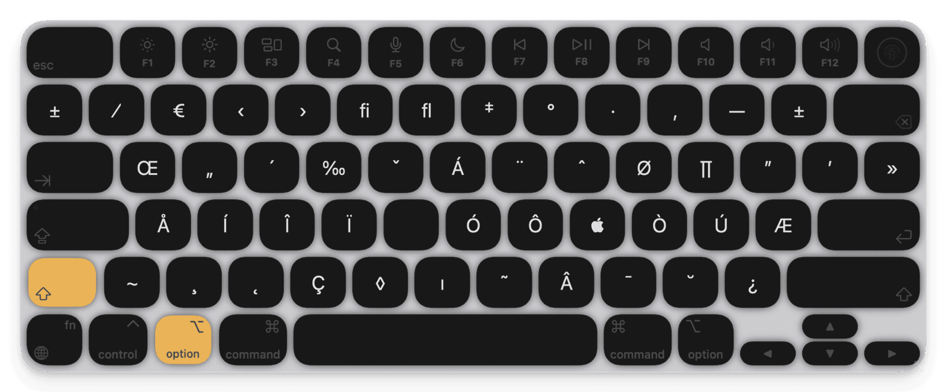 keylume-alternate-symbols-layer Keylume showing an alternate symbols layer